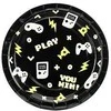 Party Deco Popierinės lėkštutės "Game" 6vnt 23cm