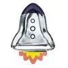 PartyDeco Popierinės lėkštutės "Raketa" 6vnt 21*29cm