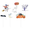 Smeigtukai tortui šventiniai "Halloween" 6 vnt