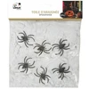 Voratinklis baltas 110 g su 6 vorais