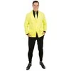 Vyriškas geltonas neoninis švarkas