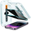 Apsauginis stiklas Spigen Glass EZ Fit Privacy 2 Pack - iPhone 14 Pro Max