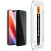 Apsauginis stiklas Spigen Glass tR EZ Fit HD (Privacy) 1 Pack, transparency - iPhone 16 Pro