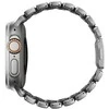 Apyrankė Nomad Stratos Band, natural titanium, juodas FKM - AW 45/46/49mm