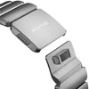 Apyrankė Nomad Stratos Band, natural titanium, juodas FKM - AW 45/46/49mm