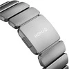 Apyrankė Nomad Stratos Band, natural titanium, juodas FKM - AW 45/46/49mm