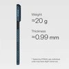 Dėklas Pitaka Ultra-Slim Case, Mėlyna/Pilkas - iPhone 17 Pro Max
