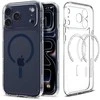 Dėklas „Spigen Ultra Hybrid MagSafe“, skaidrus, tamsiai mėlynas - iPhone 17 Pro Max