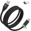 Mobile Origin 27 W magnetinis USB-C į USB-A 1,5 m CB6 maitinimo kabelis