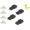 Įkroviklis Mobile Origin 35W Travel Adapteris, EU/US/UK/AU PW25, juodas