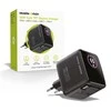Įkroviklis Mobile Origin 65W GaN Ekranas Charger PW3 - USB-C Cable + USB-C + USB-A
