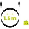 Mobile Origin 66W Ekrano USB-A–USB-C laidas 1,5 m CB1