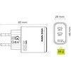 Įkroviklis Mobile Origin GaN 65W įkroviklis TÜV, MO19 - dvigubas USB-C