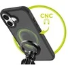 Mobile Origin hibridinis „MagSafe“ dėklas, matinis juodas – „iPhone 16“