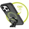 Mobile Origin hibridinis „MagSafe“ dėklas, matinis juodas – „iPhone 16 Pro“