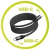 Mobile Origin Magnetinis patentuotas originalus USB-C į USB-C kabelis, 1 m, juodas