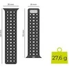 Mobile Origin magnetinis dirželis, juodas - AW Ultra 2/1 (49 mm) 9/8/7 (45 mm)/6/SE/5/4 (44 mm)/3/2/1 (42 mm)