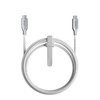 Nomad Kevlaro laidas, USB-C į USB-C, 1.5m, baltas