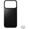 Dėklas Nomad Magnetic Leather Back, juodas (Horween), Magsafe - iPhone 17 Pro