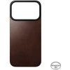 Dėklas Nomad magnetinis odinis dėklas, kaimiško stiliaus rudas (Horween), Magsafe - iPhone 17 Pro