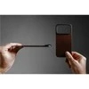 „Nomad“ magnetinis odinis dėklas, kaimiško stiliaus rudas (Horween), „Magsafe“ – „iPhone 17 Pro Max“