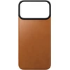 Dėklas Nomad Magnetinė odinė nugarėlė, balno spalvos (Horween), Magsafe - iPhone 18 Pro Max/17 Pro Max
