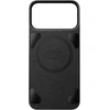Dėklas Nomad Magnetinė odinė nugarėlė, juoda (Horween), su MagSafe - iPhone 18 Pro Max/17 Pro Max