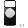 Dėklas Nomad Magnetinė odinė nugarėlė, juoda (Horween), MagSafe - iPhone 18 Pro/17 Pro