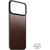 Dėklas Nomad Magnetinė odinė nugarėlė, sendintos rudos spalvos (Horween), MagSafe - iPhone 18 Pro Max/17 Pro Max