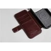 „Nomad Modern“ odinis dėklas, bordo spalvos („Horween“) – „iPhone 17 Pro Max“