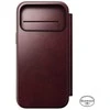 „Nomad Modern“ odinis dėklas, bordo spalvos („Horween“) – „iPhone 17 Pro Max“