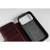 „Nomad Modern“ odinis dėklas, bordo spalvos („Horween“) – „iPhone 17 Pro Max“