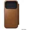Dėklas Nomad Modern Leather Folio, english tan - iPhone 17 Pro