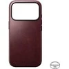 Dėklas Nomad Modern Odinis dėklas, burgundy (Horween) - iPhone 17 Pro