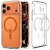 Dėklas „Spigen Ultra Hybrid MagSafe“, skaidrus oranžinis - iPhone 17 Pro
