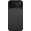 Dėklas Pitaka Aramid UltraGuard Case, Juodas/Pilkas - iPhone 17 Pro