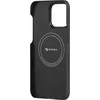 Pitaka MagEZ 4 600D dėklas, juodos spalvos twill – Apple iPhone 15 Pro Max