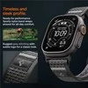 Spigen Athlex Air 2 aktyvus dirželis, juoda-pilka - Apple Watch 49 mm/46 mm/45 mm/44 mm