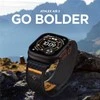 Spigen Athlex Air 2 aktyvus dirželis, juoda-oranžinė - Apple Watch 49mm/46mm/45mm/44mm