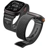 Spigen Athlex Air 2 aktyvus dirželis, juoda-pilka - Apple Watch 49 mm/46 mm/45 mm/44 mm