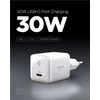 Įkroviklis Spigen Essential 30W Wall Charger EE301EU, all baltas
