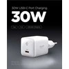 Įkroviklis Spigen Essential 30W Wall Charger EE301EU, all baltas