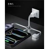 Įkroviklis Spigen Essential 47W Wall Charger EE473EU, baltas