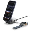 Įkroviklis Spigen Essential MagSafe 2-in-1+C Wireless Charger EF302MOQ, juodas