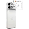 Spigen Optik Pro XL Camera Lens Glass for iPhone 17 Pro - Sidabrinis