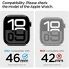 Spigen Liquid Air Pro apyrankė skirta Apple Watch 46mm – Matte juodos spalvos
