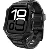 Spigen Rugged Armor Pro 2, matte juodas - Apple Watch 11 42mm