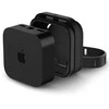 Spigen silikoninis laikiklis, juodas - Apple TV 4K, trečios kartos (2022 m.)
