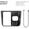 Spigen Tesla 3 in 1 Wireless Charging Hub Mount, juodas - Tesla Model Y/3