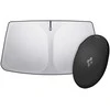 Spigen Tesla automobilio priekinio stiklo saulės skydelis, juodas - Tesla Model X